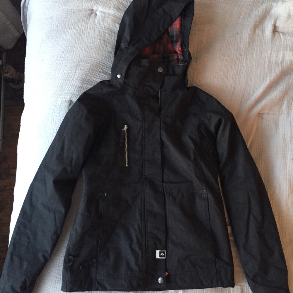 womens xs black RIDE ski/snowboard jacket